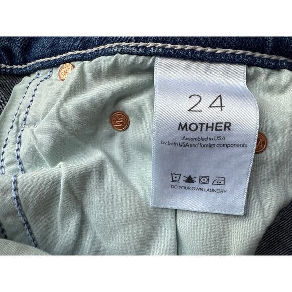 Mother Superior The Tomcat in Playing with Fire Blue Denim Jeans Size 24 - Picture 7 of 7